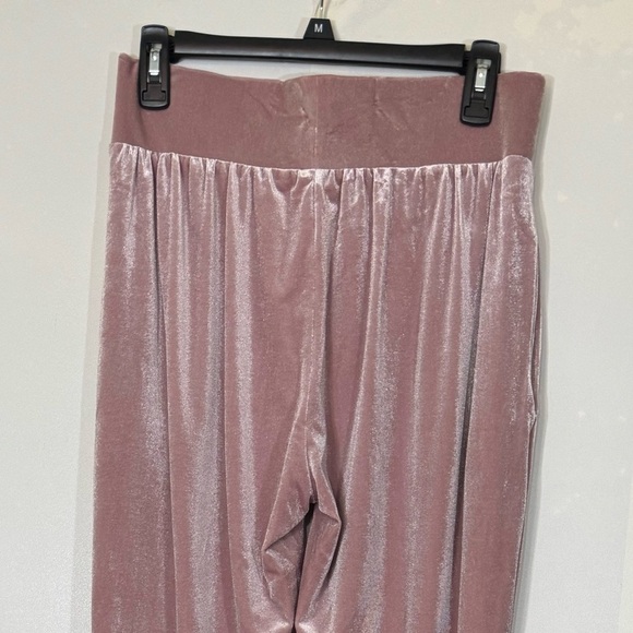 Laina Rauma Velour Leisure Lounge Jogger Sweatpants Cotton Candy Clouds | Size M - Picture 13 of 15